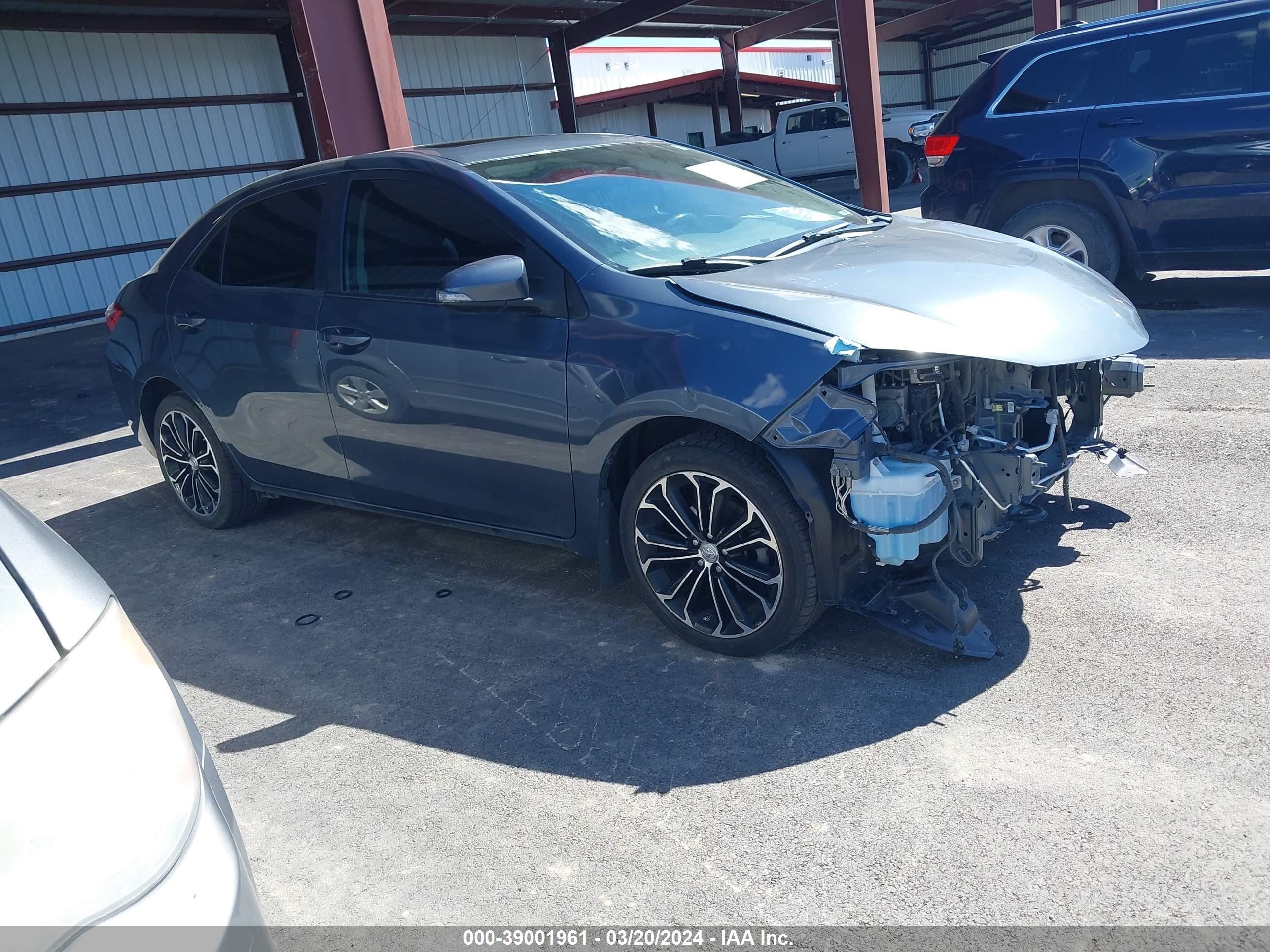 TOYOTA COROLLA 2014 2t1burhe5ec136929