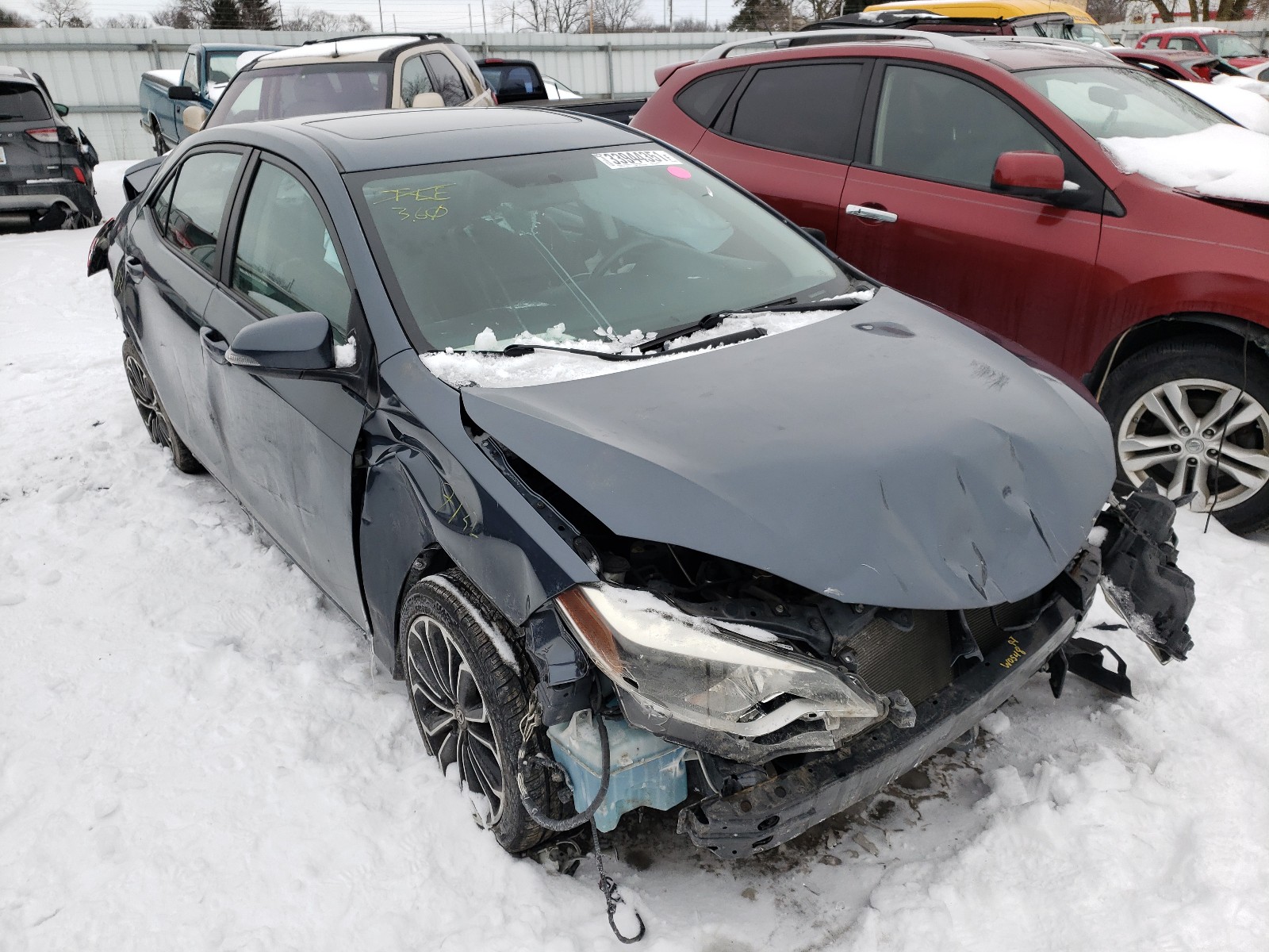 TOYOTA COROLLA L 2014 2t1burhe5ec187234