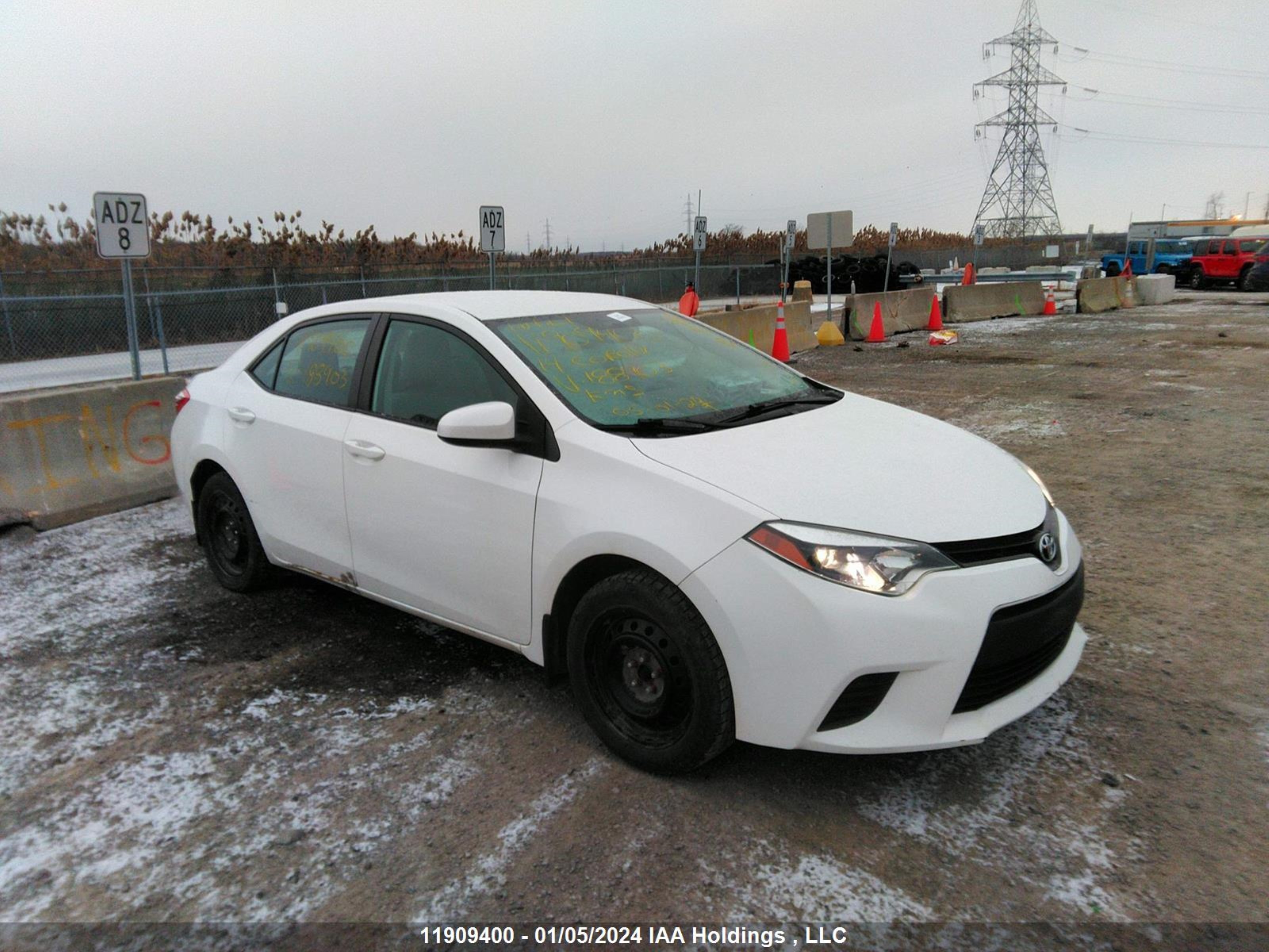 TOYOTA COROLLA 2014 2t1burhe5ec188903