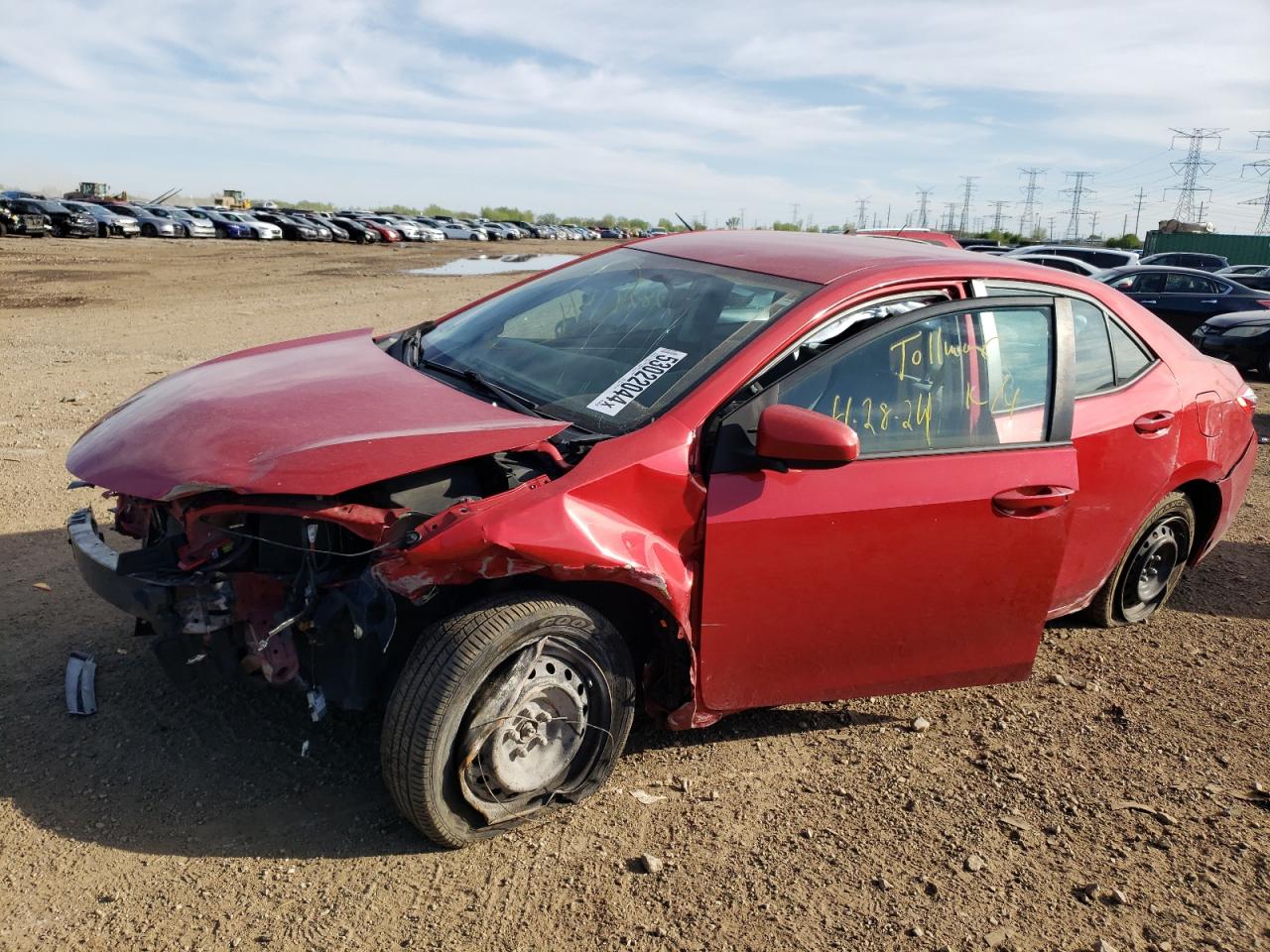 TOYOTA COROLLA 2015 2t1burhe5fc350952