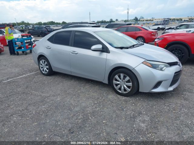 TOYOTA COROLLA 2015 2t1burhe5fc385667