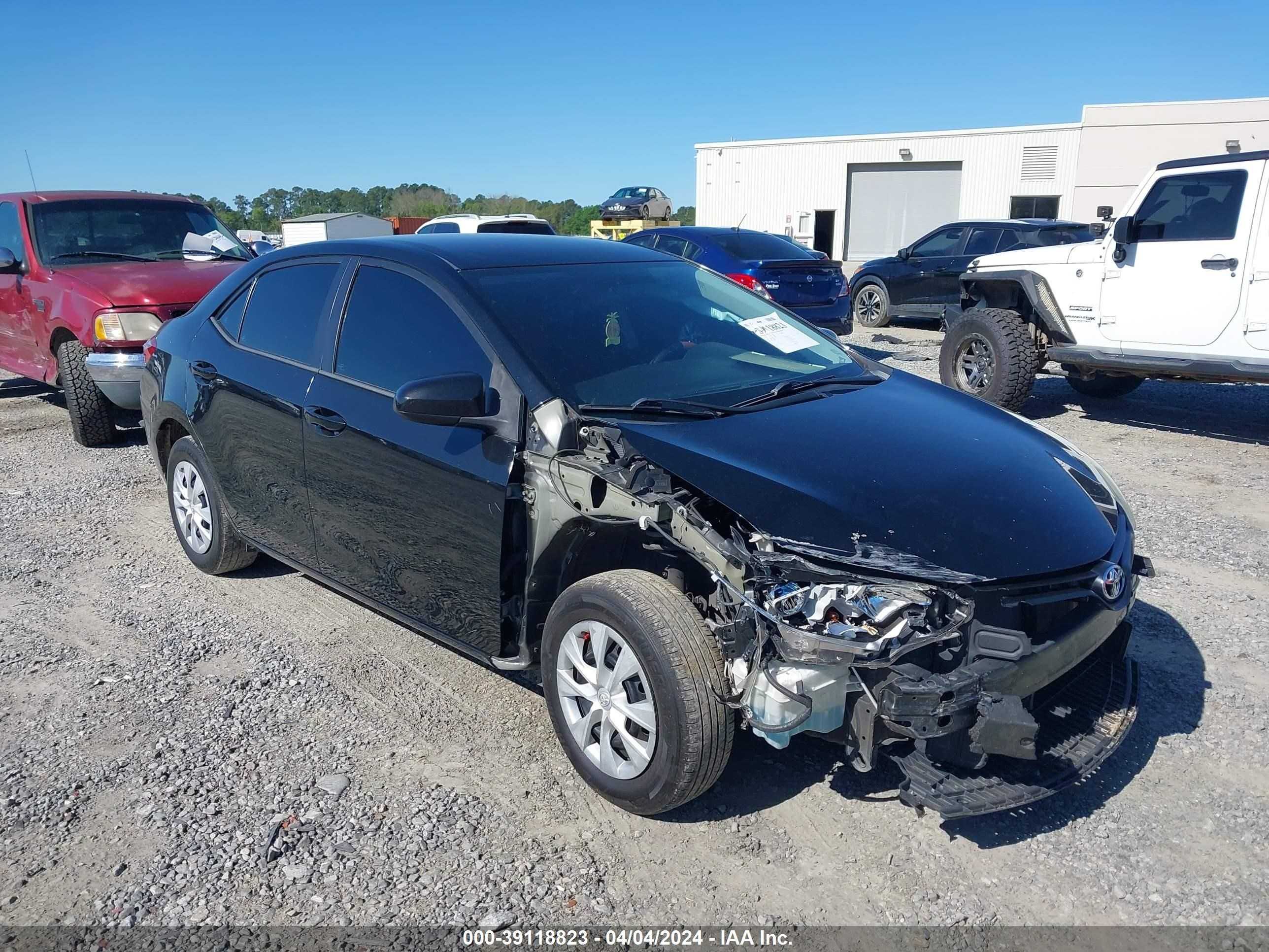 TOYOTA COROLLA 2015 2t1burhe5fc391999