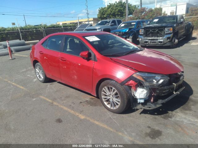 TOYOTA COROLLA 2015 2t1burhe5fc421342