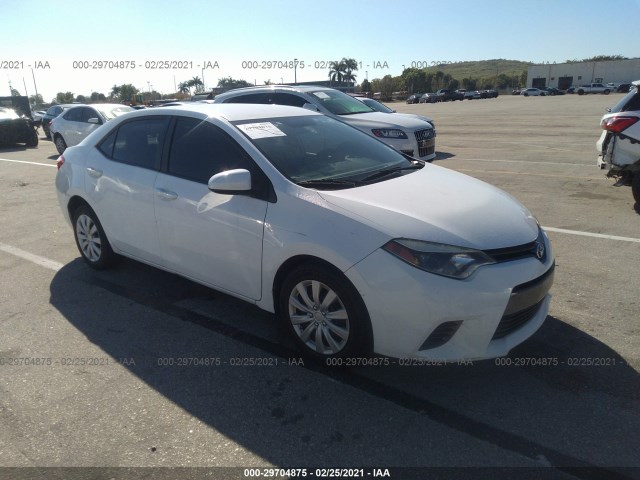 TOYOTA COROLLA 2015 2t1burhe5fc439629