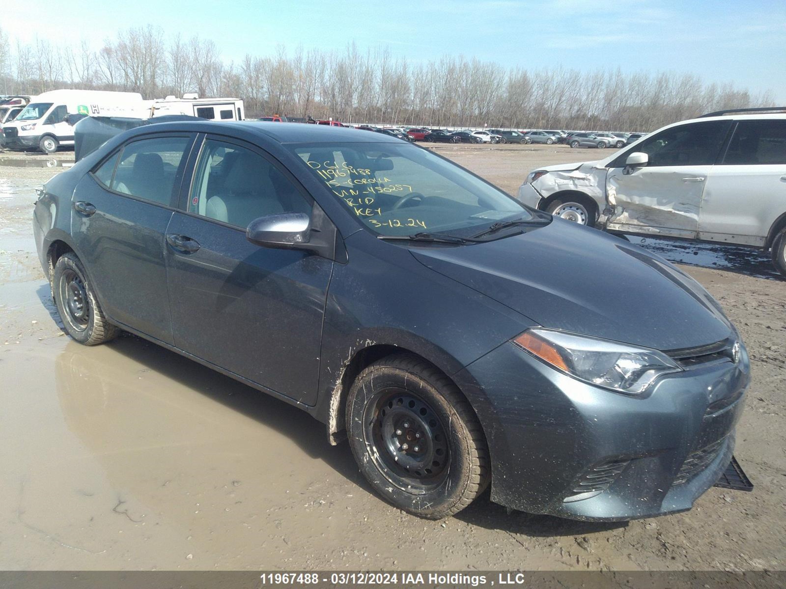 TOYOTA COROLLA 2015 2t1burhe5fc450257