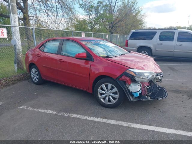 TOYOTA COROLLA 2015 2t1burhe5fc475322