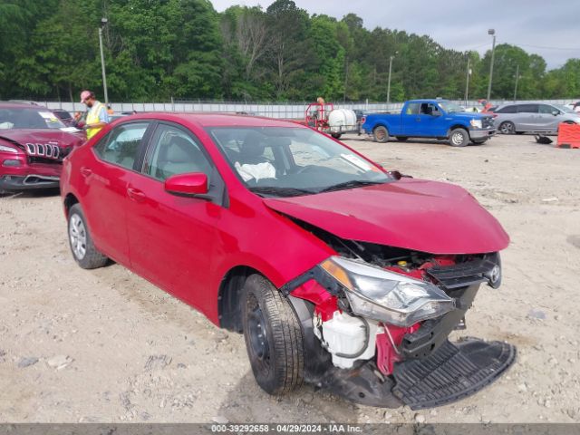 TOYOTA COROLLA 2016 2t1burhe5gc598099