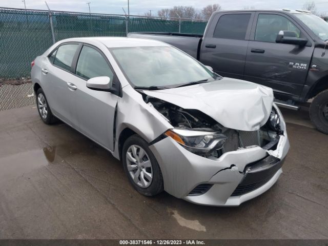 TOYOTA COROLLA 2016 2t1burhe5gc612762