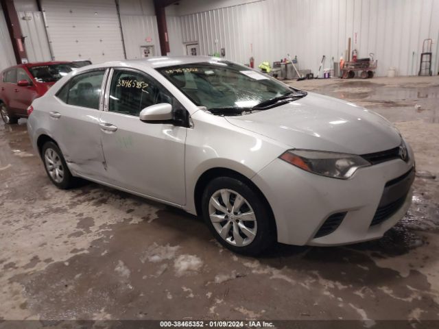 TOYOTA COROLLA 2016 2t1burhe5gc659449