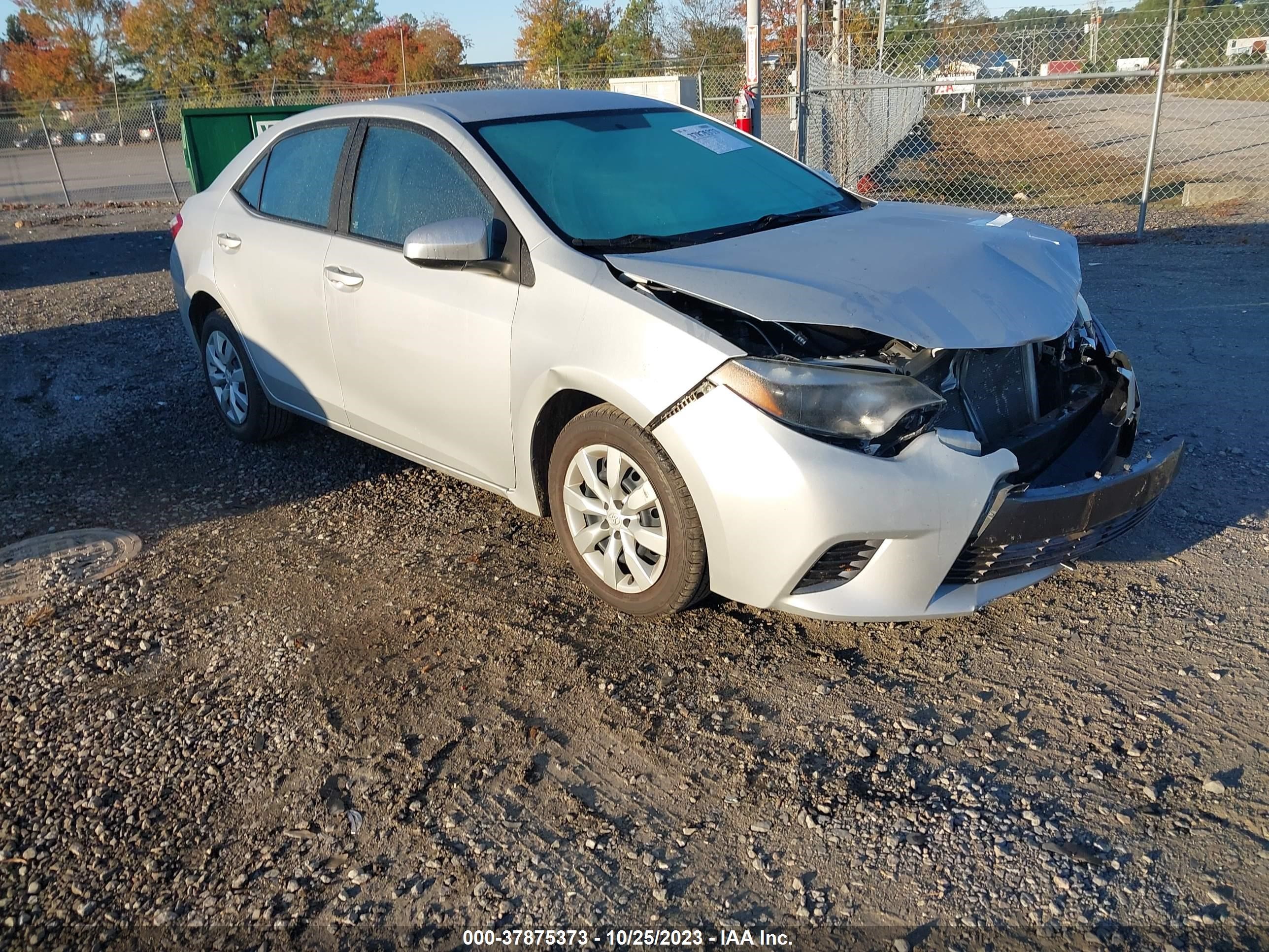 TOYOTA COROLLA 2016 2t1burhe5gc709797