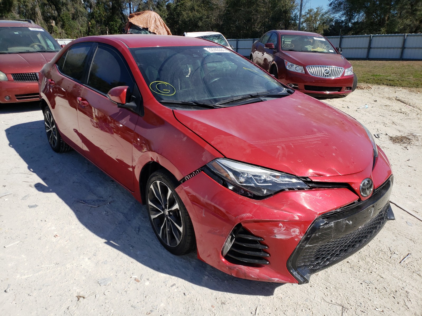 TOYOTA COROLLA L 2017 2t1burhe5hc747614