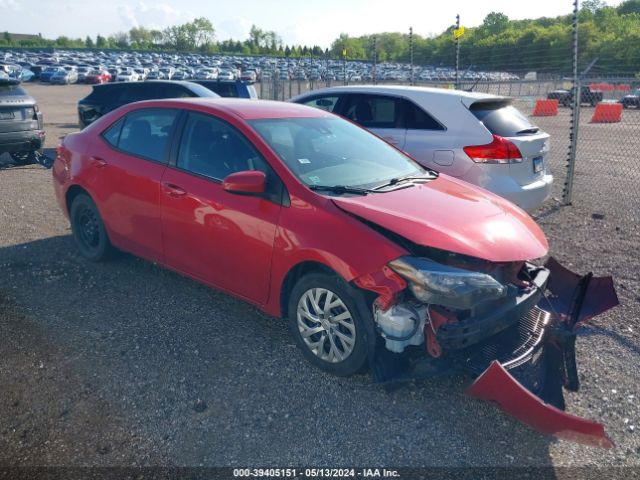 TOYOTA COROLLA 2018 2t1burhe5jc009009