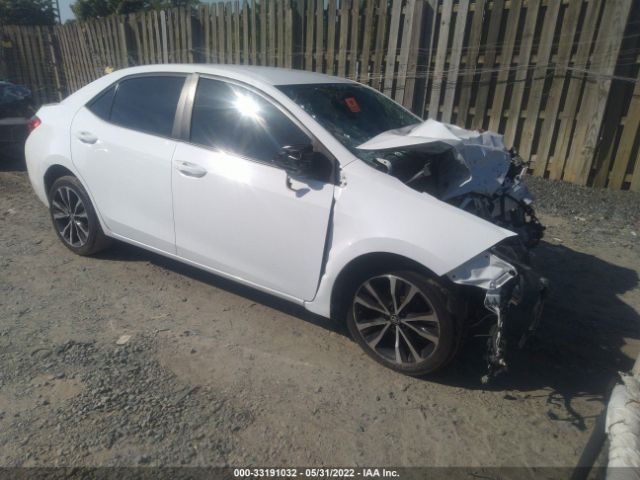 TOYOTA COROLLA 2018 2t1burhe5jc040325