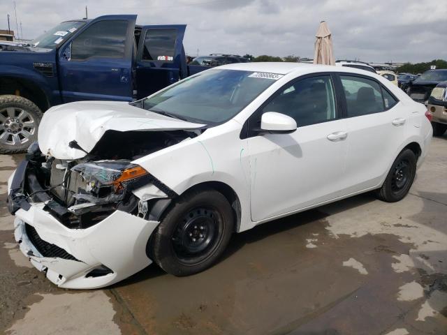 TOYOTA COROLLA 2019 2t1burhe5kc201399