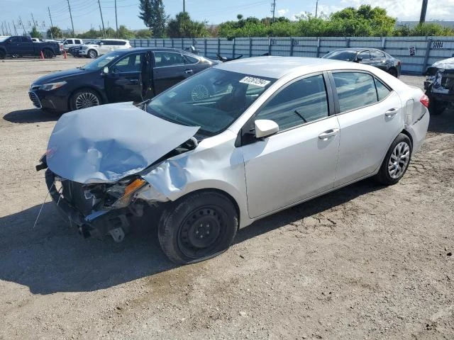 TOYOTA COROLLA L 2019 2t1burhe5kc222205