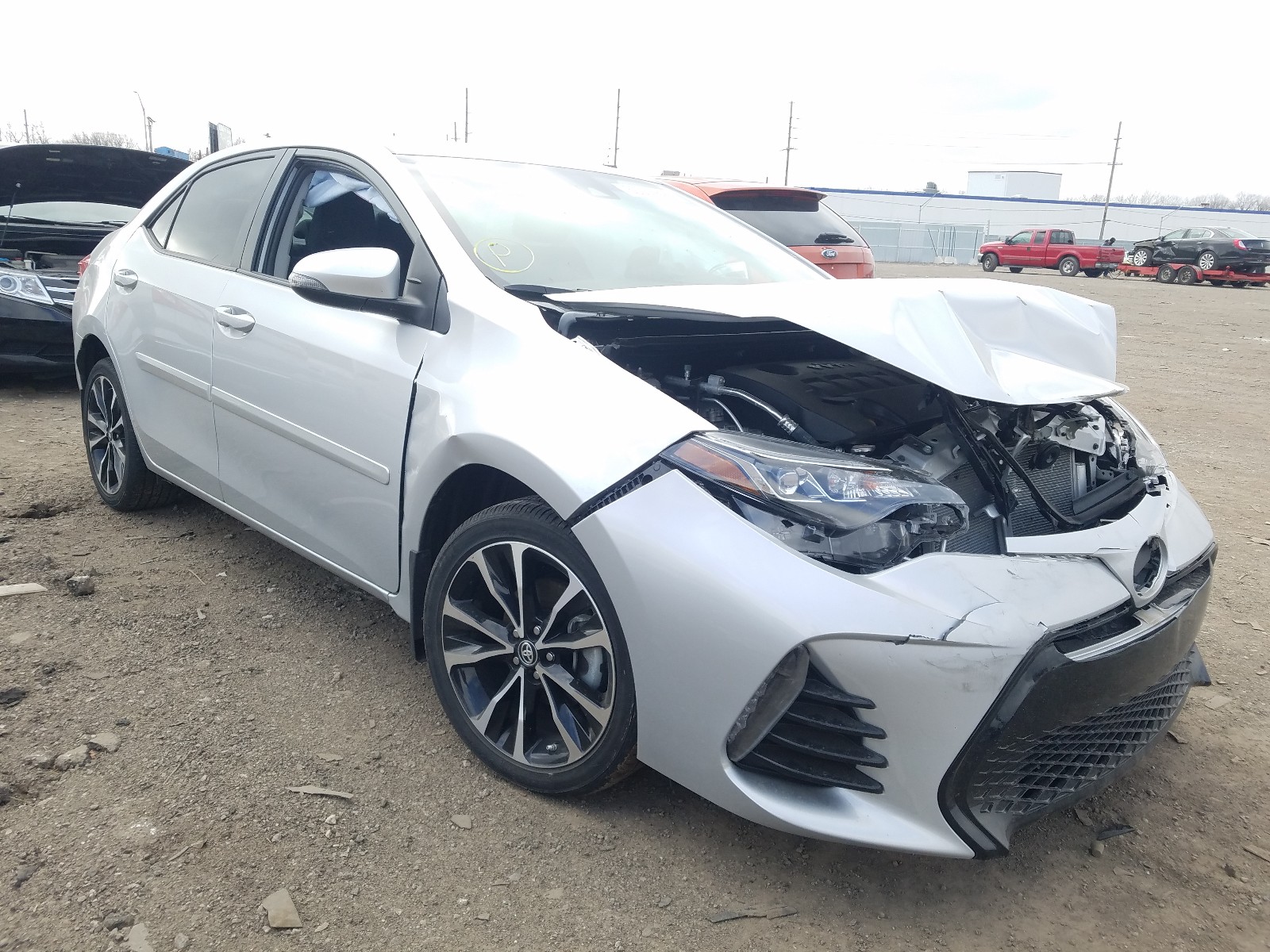 TOYOTA COROLLA L 2019 2t1burhe5kc228215