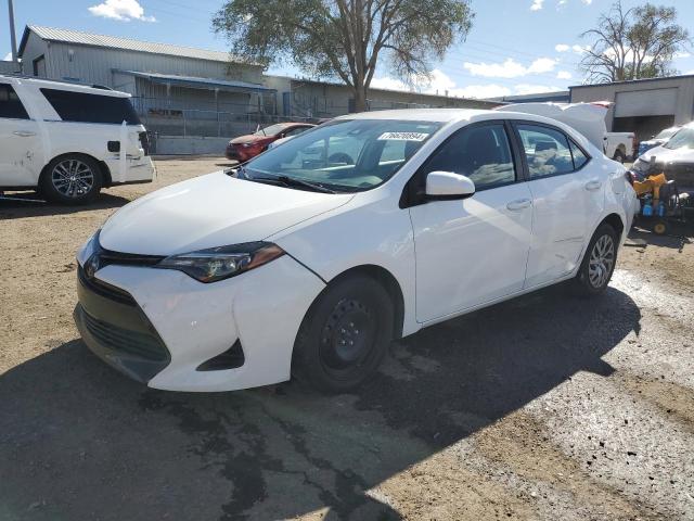 TOYOTA COROLLA L 2019 2t1burhe5kc236962