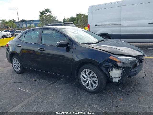 TOYOTA COROLLA 2019 2t1burhe5kc237349