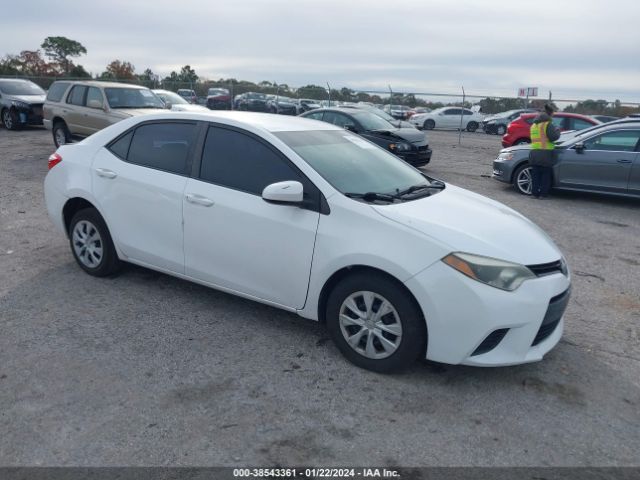 TOYOTA COROLLA 2014 2t1burhe6ec026360