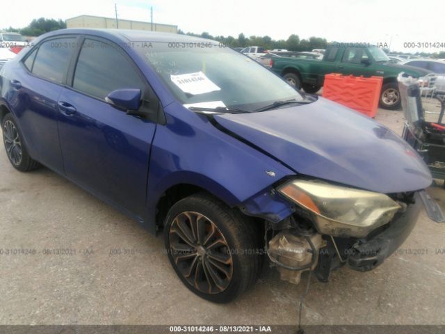 TOYOTA COROLLA 2014 2t1burhe6ec035396