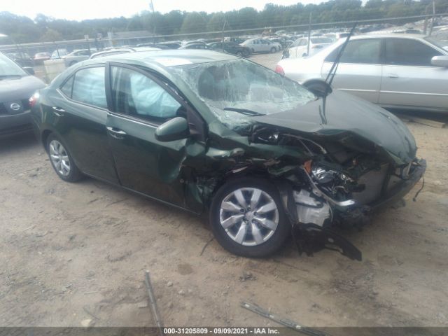 TOYOTA COROLLA 2014 2t1burhe6ec085764