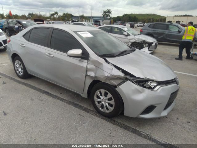 TOYOTA COROLLA 2014 2t1burhe6ec087837