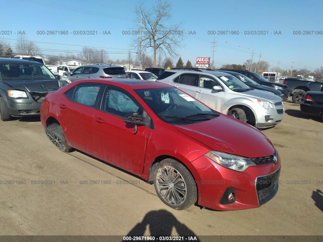 TOYOTA COROLLA 2014 2t1burhe6ec091399