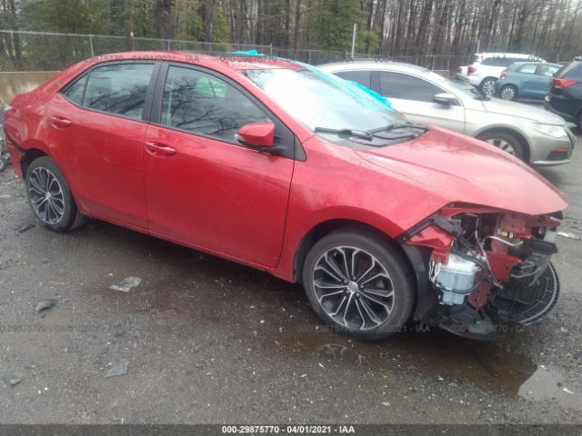 TOYOTA COROLLA 2014 2t1burhe6ec113322