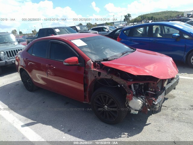 TOYOTA COROLLA 2014 2t1burhe6ec115622