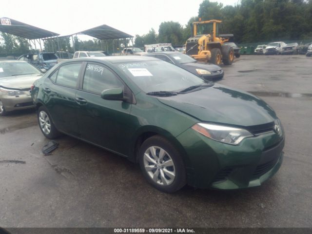 TOYOTA COROLLA 2014 2t1burhe6ec119251