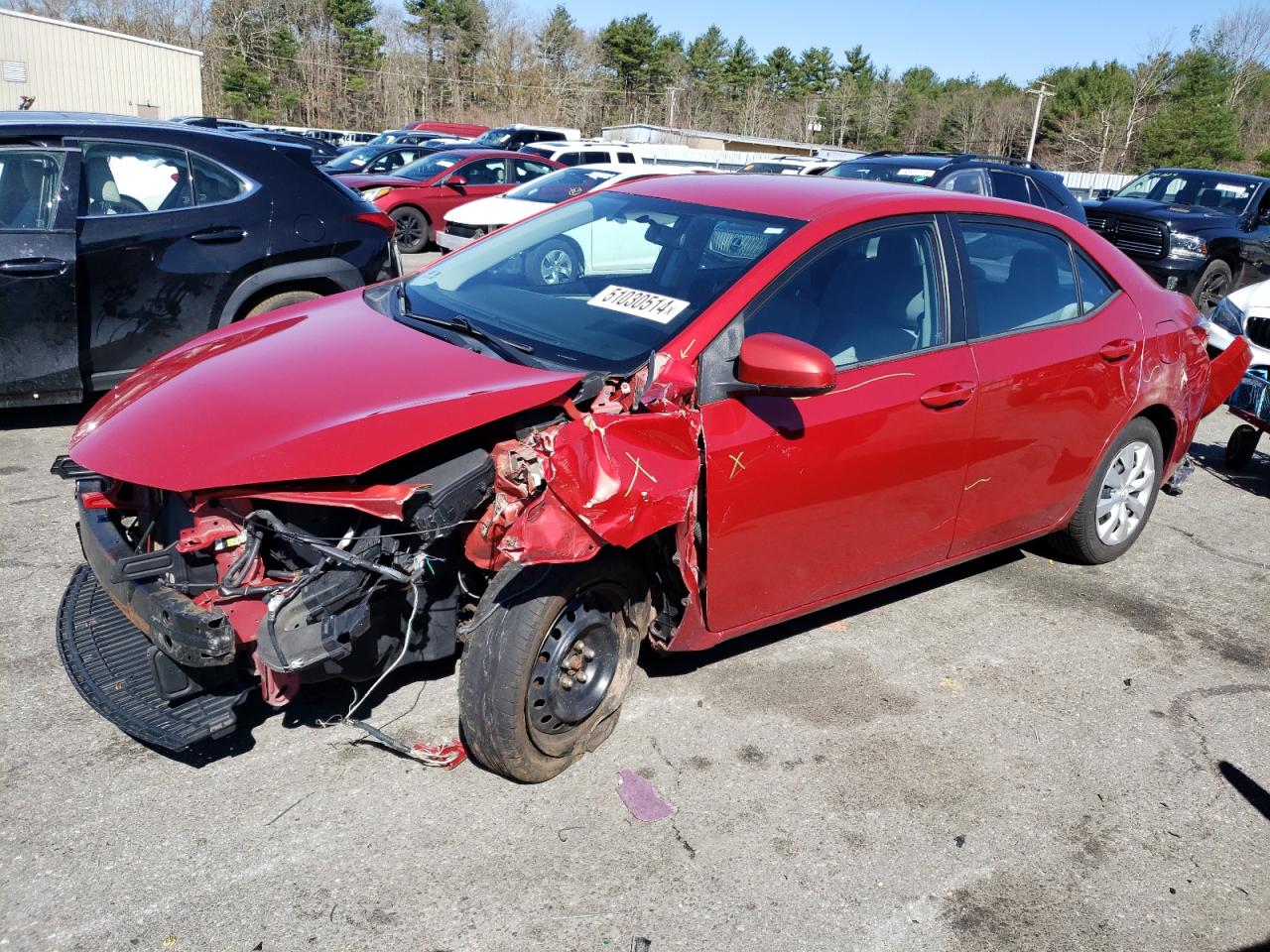 TOYOTA COROLLA 2014 2t1burhe6ec124238