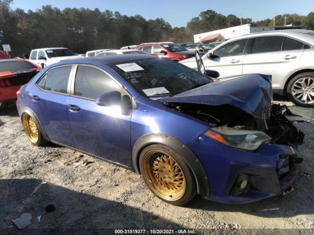 TOYOTA COROLLA 2014 2t1burhe6ec129830