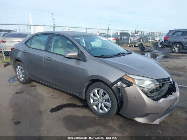 TOYOTA COROLLA 2014 2t1burhe6ec165274