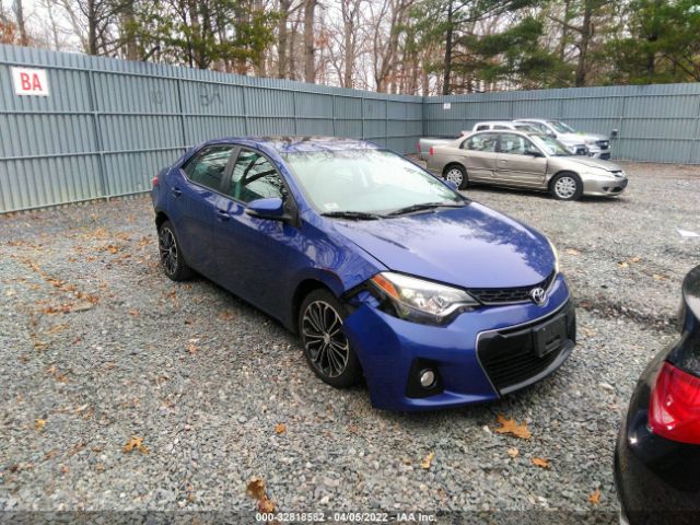 TOYOTA COROLLA 2014 2t1burhe6ec178087