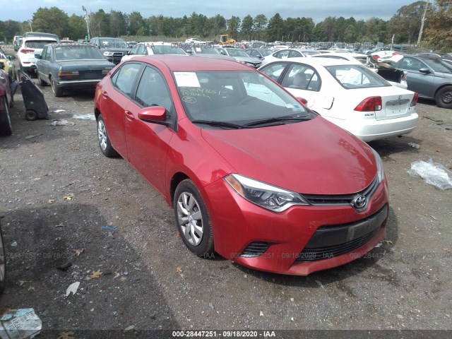 TOYOTA COROLLA 2015 2t1burhe6fc233123