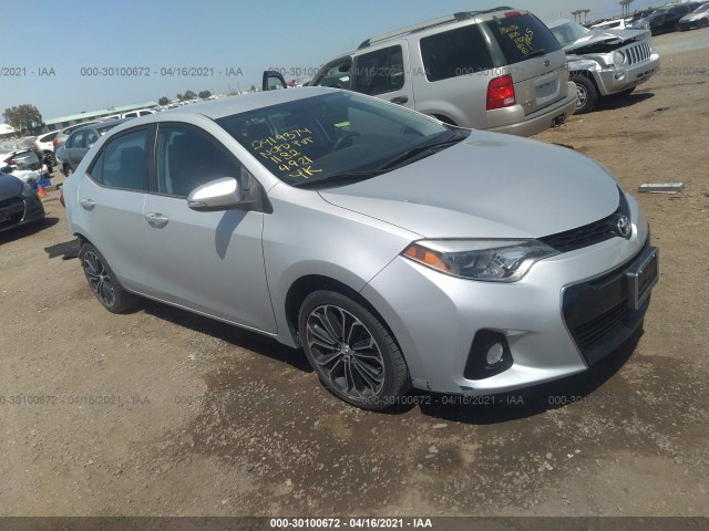 TOYOTA COROLLA 2015 2t1burhe6fc236863