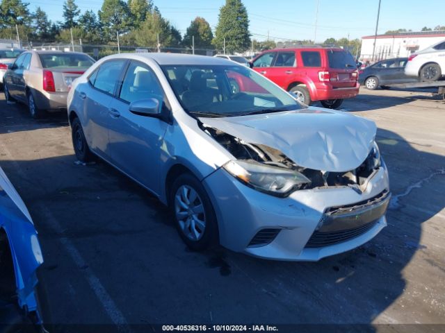 TOYOTA COROLLA 2015 2t1burhe6fc243070