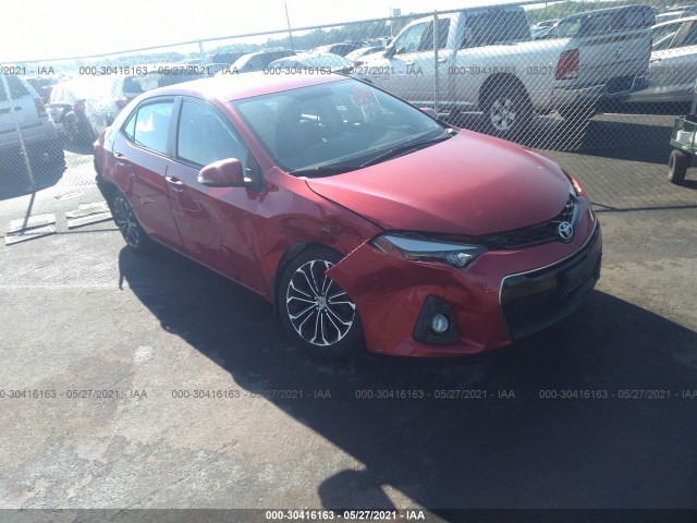 TOYOTA COROLLA 2015 2t1burhe6fc262489