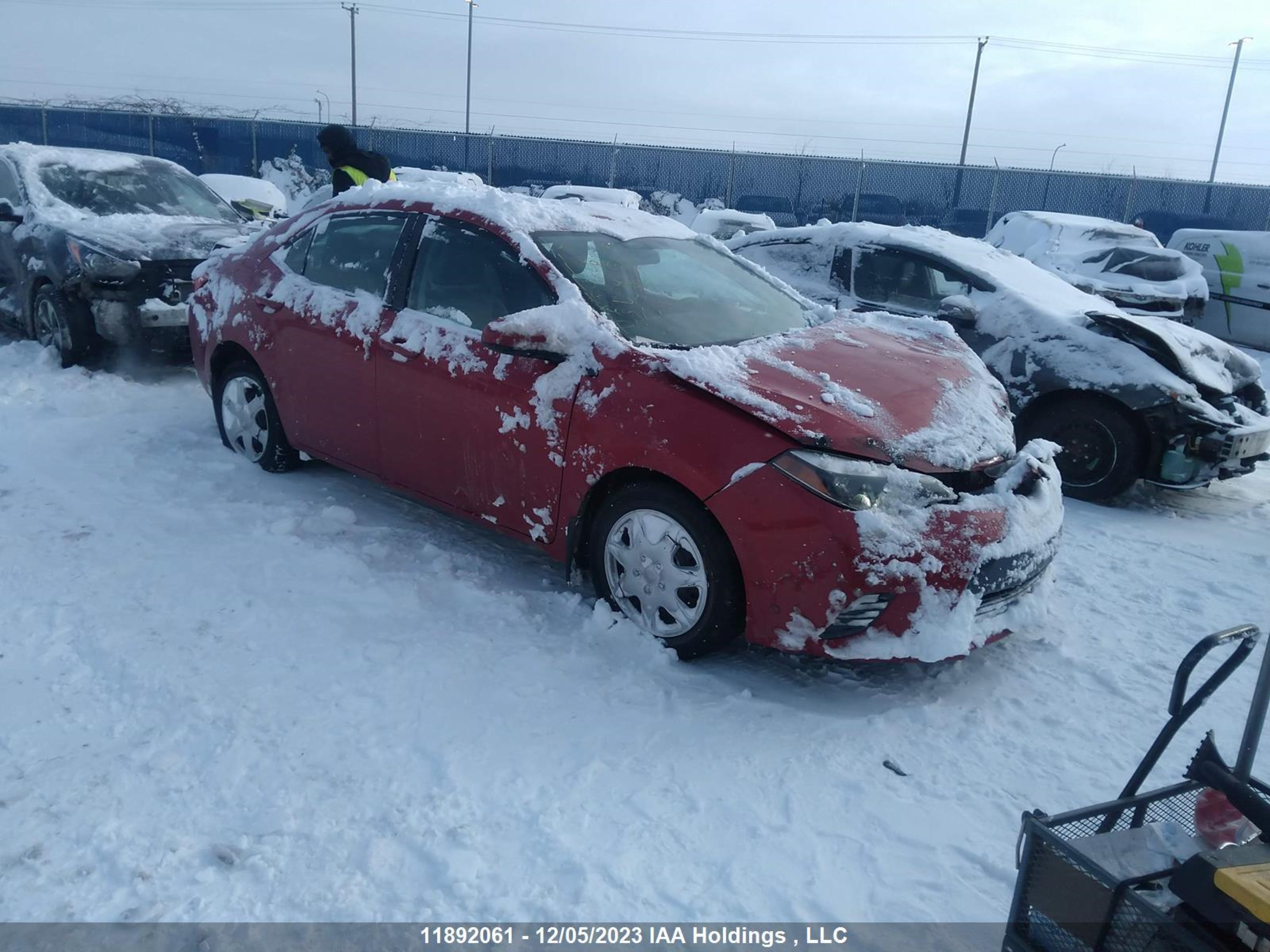 TOYOTA COROLLA 2015 2t1burhe6fc287537