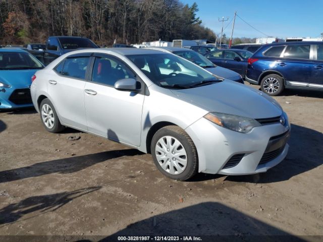 TOYOTA COROLLA 2015 2t1burhe6fc297307