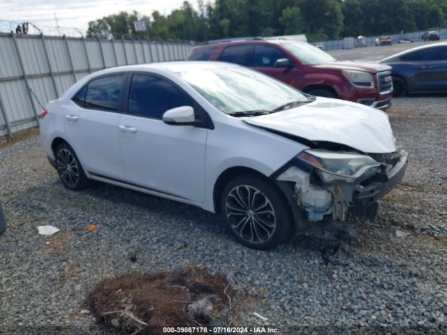 TOYOTA COROLLA 2015 2t1burhe6fc304305