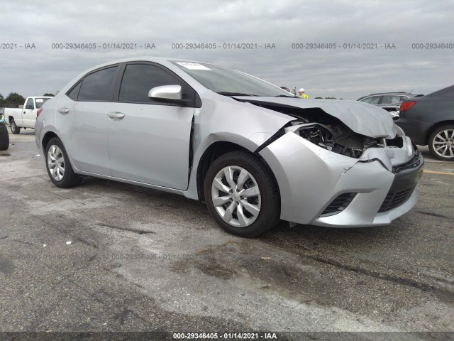 TOYOTA COROLLA 2015 2t1burhe6fc314512