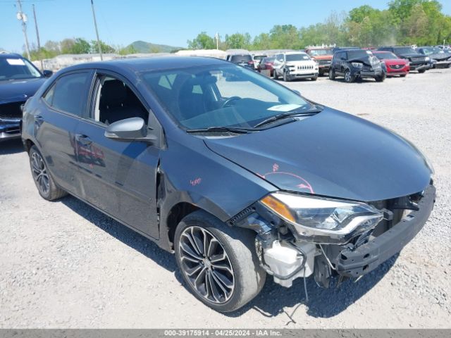 TOYOTA COROLLA 2015 2t1burhe6fc314977