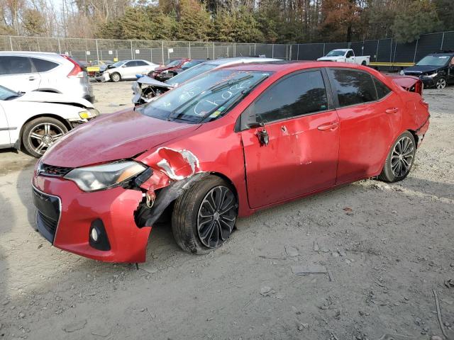 TOYOTA COROLLA 2015 2t1burhe6fc356646