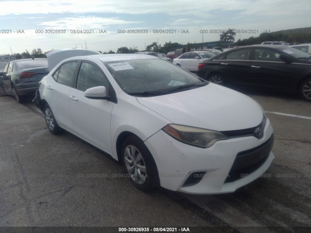 TOYOTA COROLLA 2015 2t1burhe6fc367887