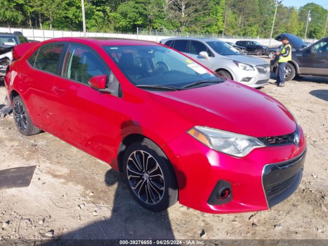 TOYOTA COROLLA 2015 2t1burhe6fc389842