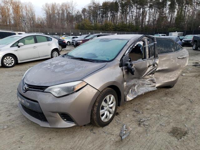 TOYOTA COROLLA L 2015 2t1burhe6fc392711