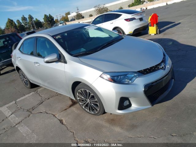 TOYOTA COROLLA 2015 2t1burhe6fc399626