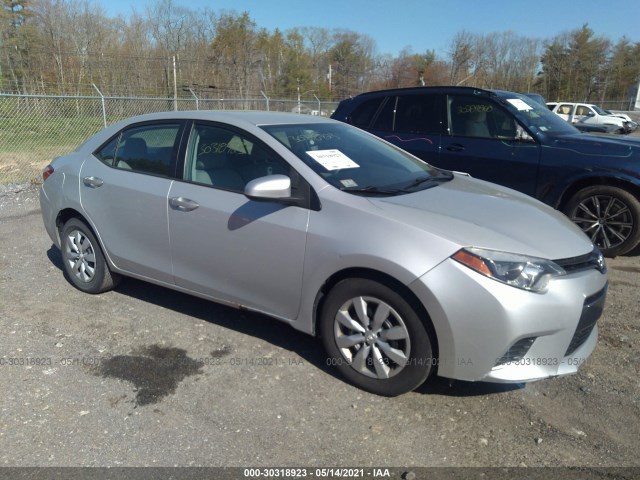 TOYOTA COROLLA 2015 2t1burhe6fc416263