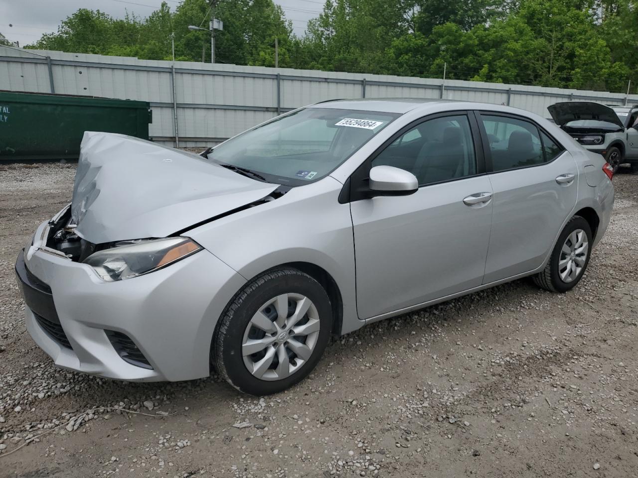 TOYOTA COROLLA 2015 2t1burhe6fc440255